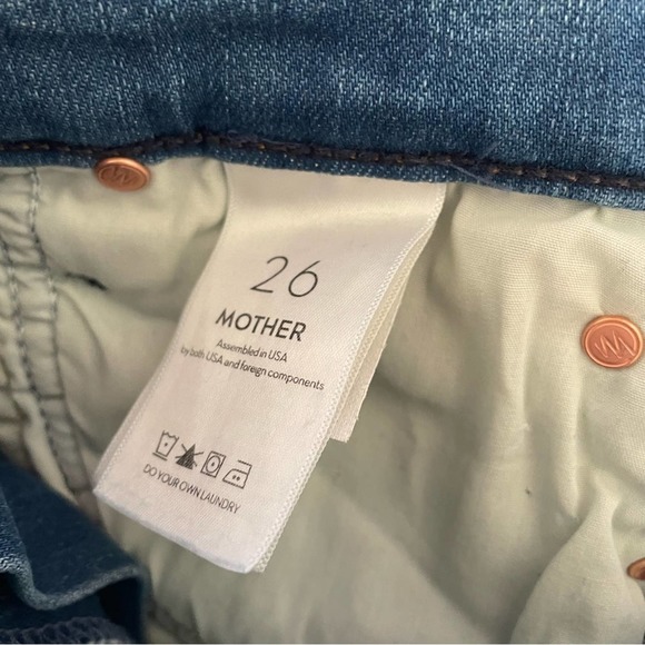 Mother Denim THE MID RISE DAZZLER ANKLE FRAY - Picture 9 of 14